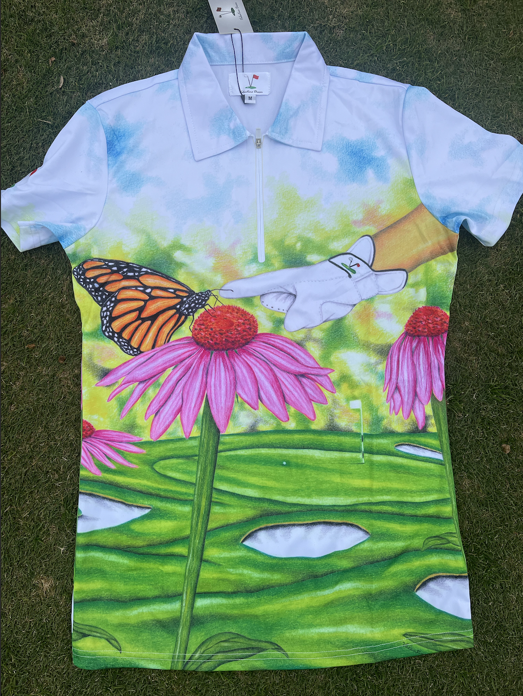Butterfly Kissed Womens Dri-Fit Shirt — Valentino Dixon